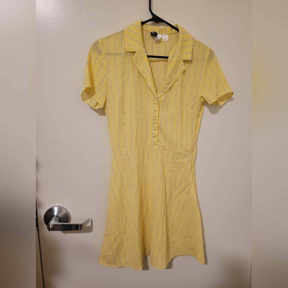 yellow summer sun dress